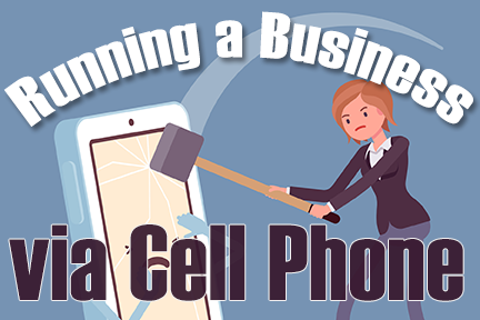 Business Communications via cell phone
