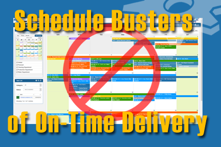 schedule busters of on time delivery