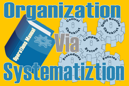 organization through systematization