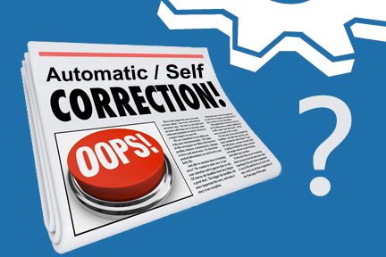 self-correcting errors