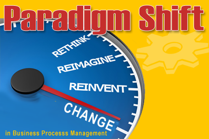 Paradigm Shift in business process management