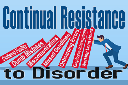 Continual Resistance to Disorder